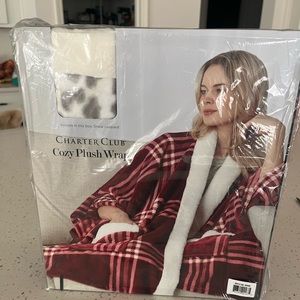 Charter Club’s Cozy Plush Wrap